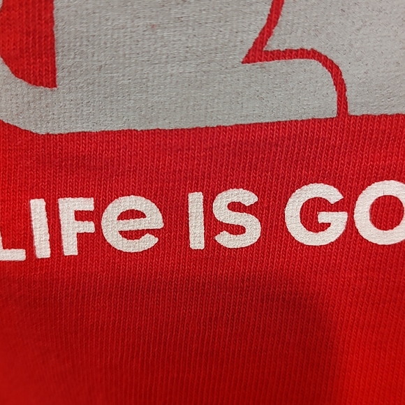 Life is Good cat Christmas long sleeve tshirt - Picture 4 of 6
